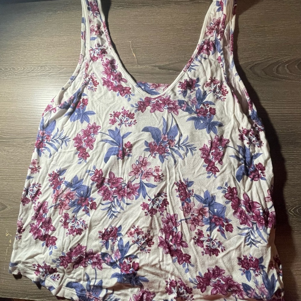 Floral tank top